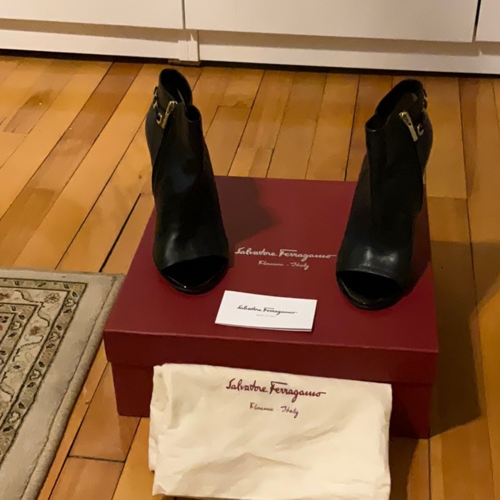 Salvatore Ferragamo Black Women's Shoes